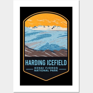 Harding Icefields Kenai Fjords National Park Posters and Art